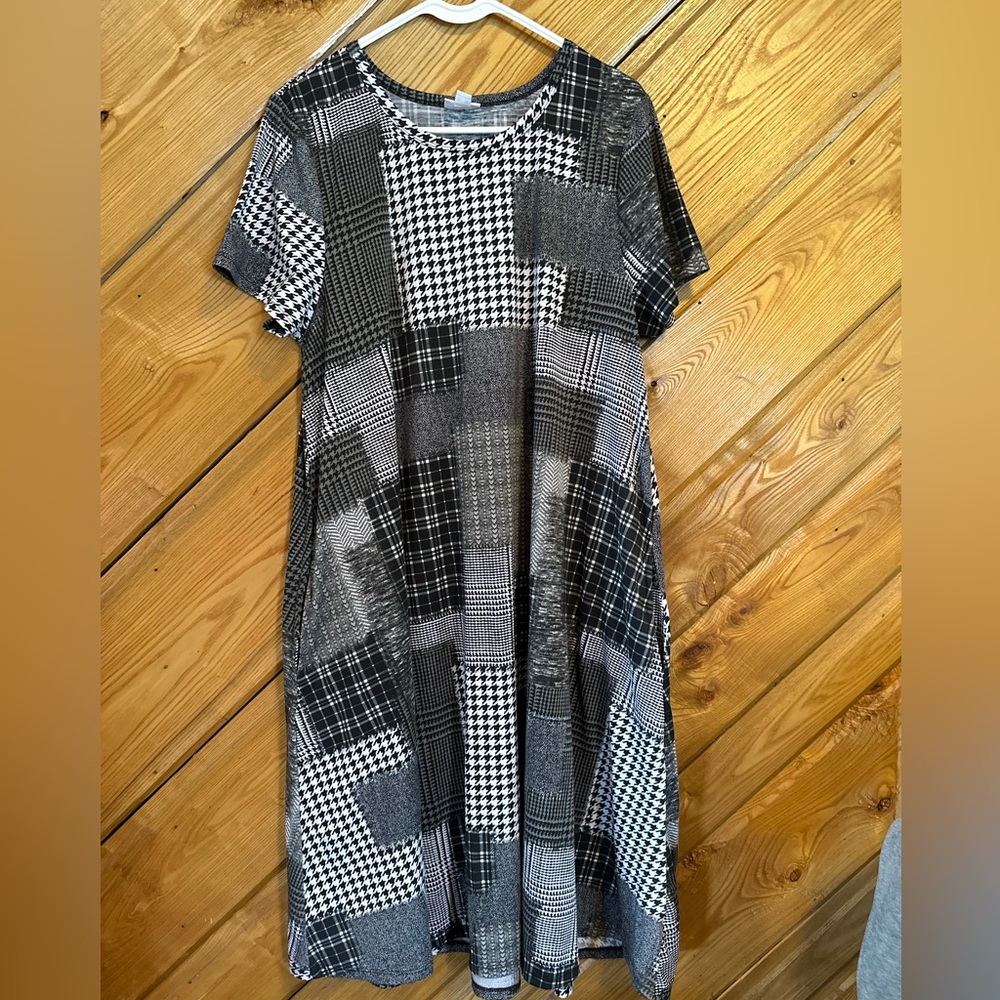 LuLaRoe Jessie Swing Dress Size XL